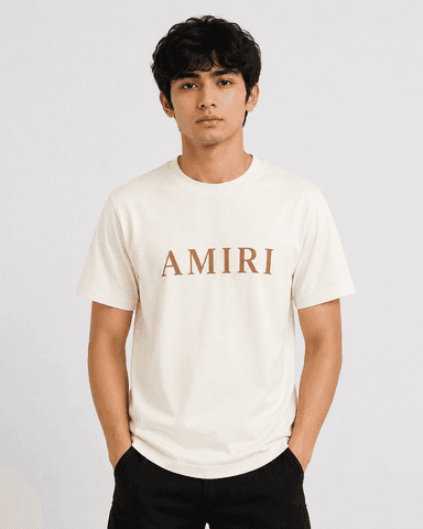 Premium Oversized T-Shirt – AMIRI Edition