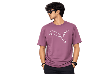 Men's Oversized Graphic Printed Round Neck Half Sleeve Casual Cotton Blend T-Shirt