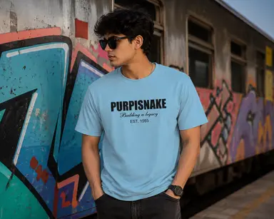Purpisnake Printed T-Shirt